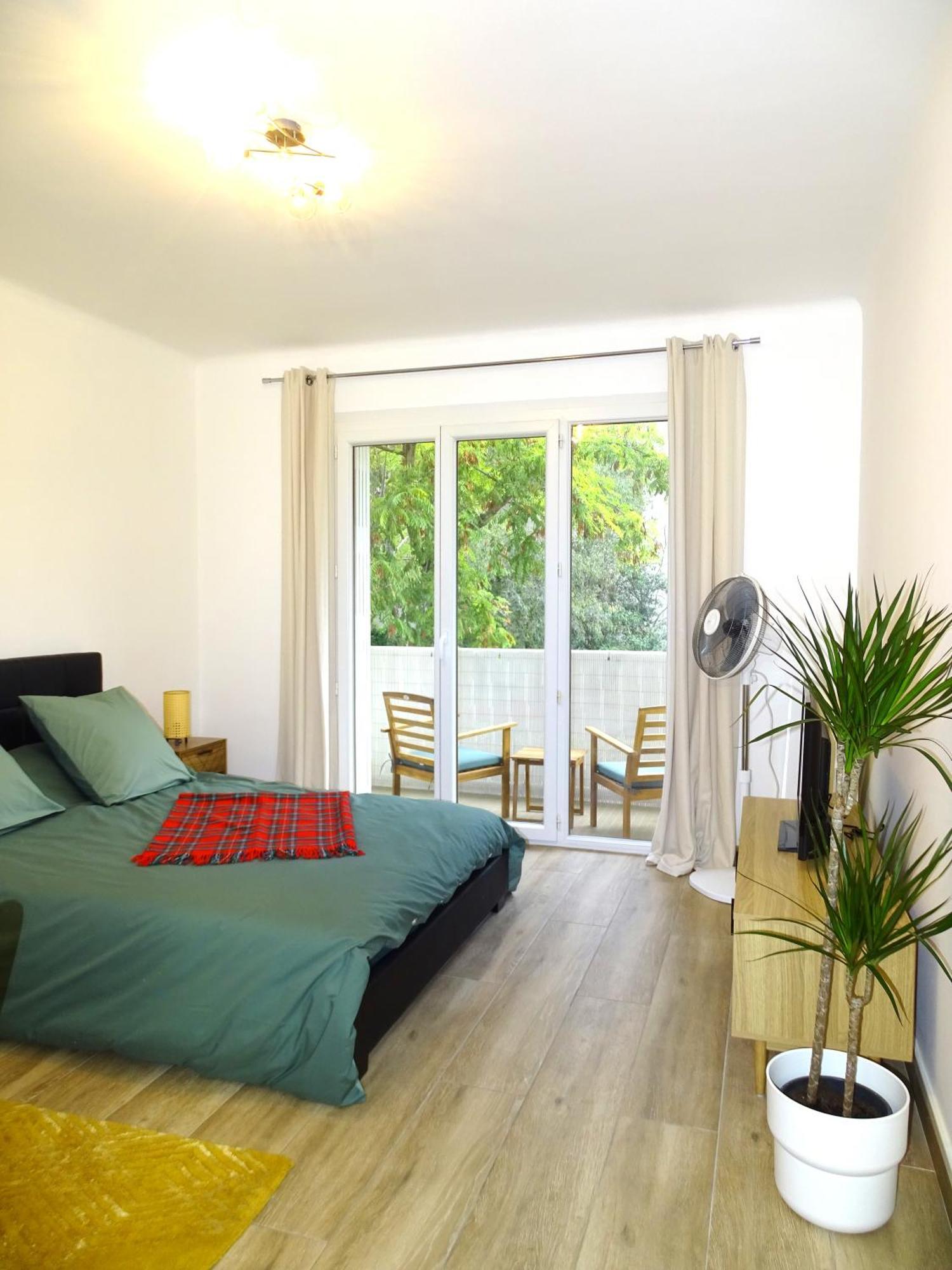 Appartement Tilia Jourdan-studio Cosy Aix Centre-cours Mirabeau-parking-wifi-smart Tv-rue Calme Aix-en-Provence